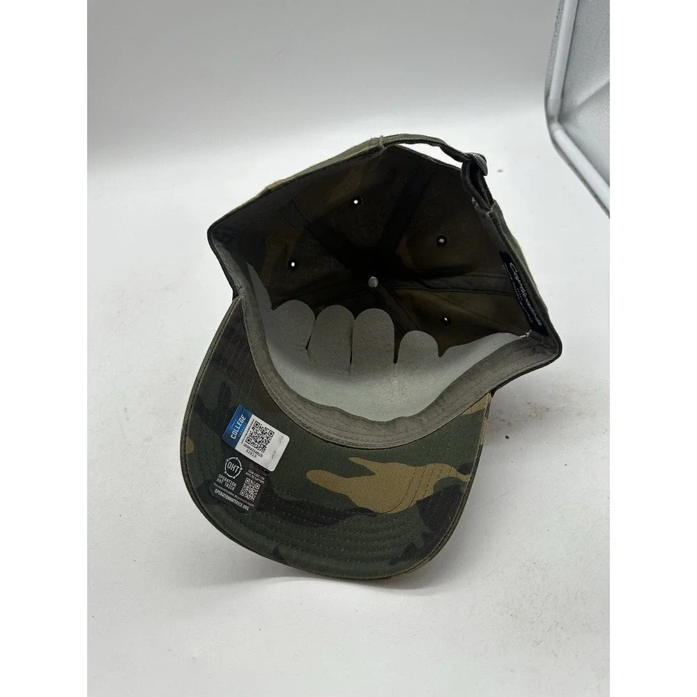 Captivating Wisconsin Badgers Hat Cap Camo Strapback Adjustable Baseball Dad OHT